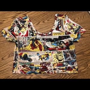 Marvel Comics crop top